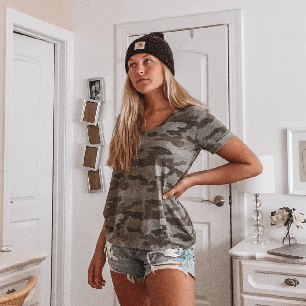 American Eagle Camo Tee